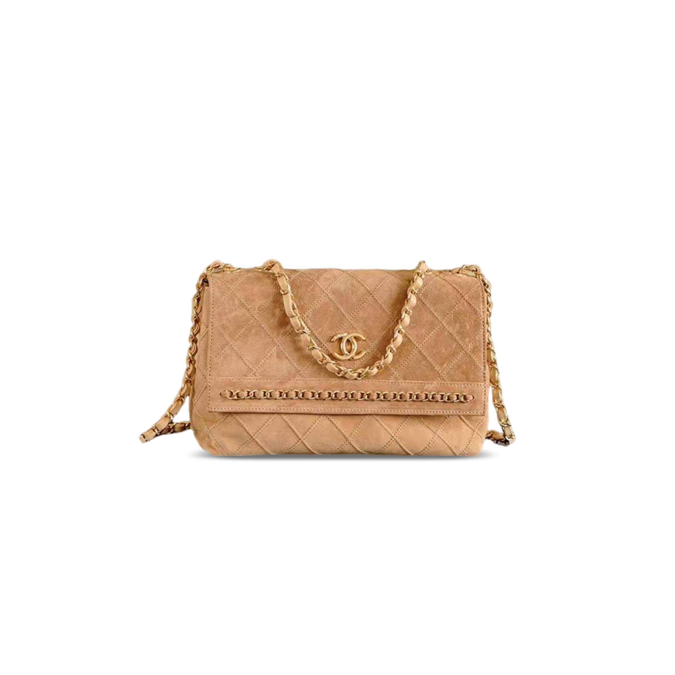 Ch**el classic flap suede bag (26*17*8.5cm)